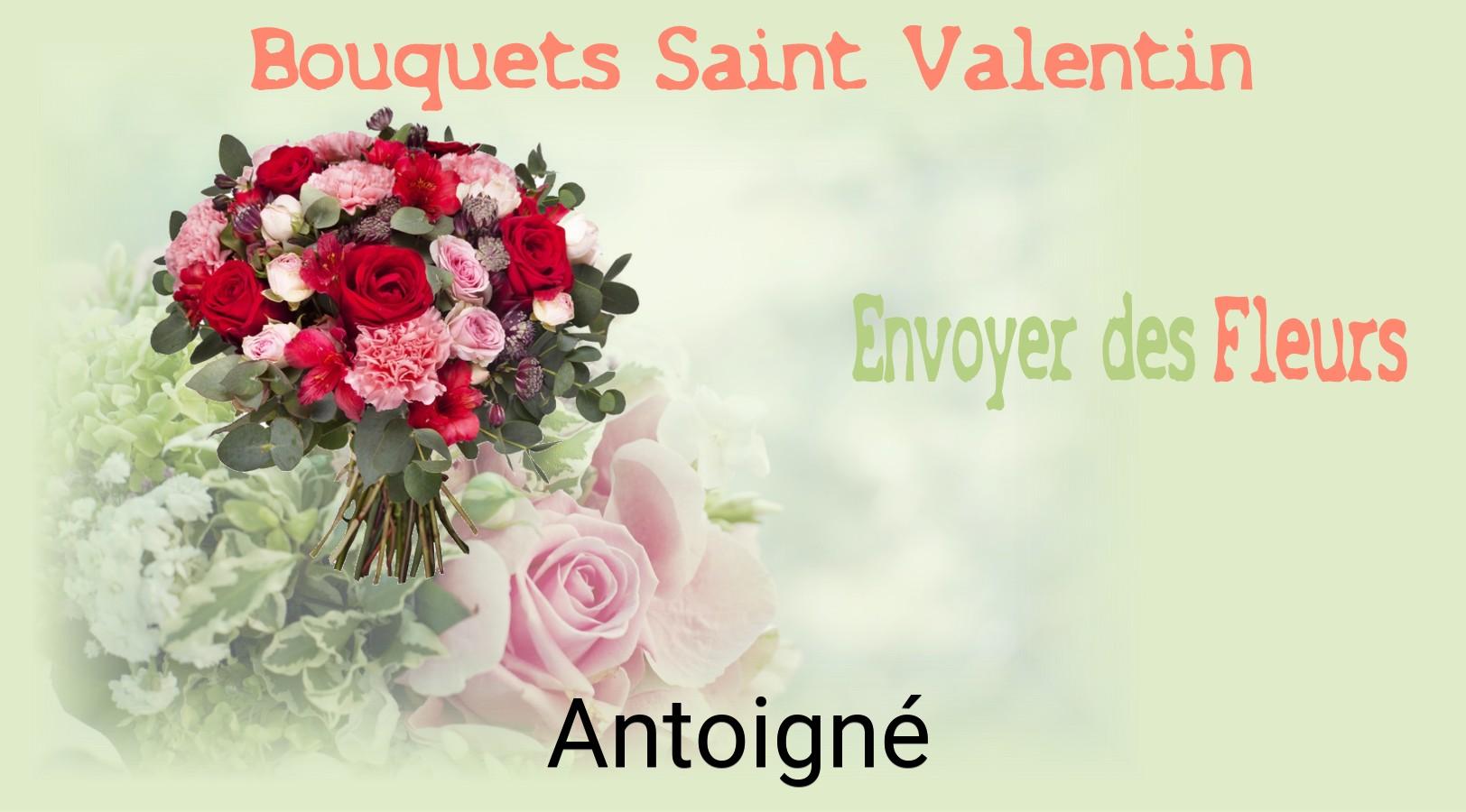 Roses de Saint-Valentin livrées à Antoigné
